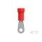 Te Connectivity Ring Terminal, #10 Stud Size, 8 AWG, 600 V, Vinyl Insulated, Red 52263-1 - alternate 3